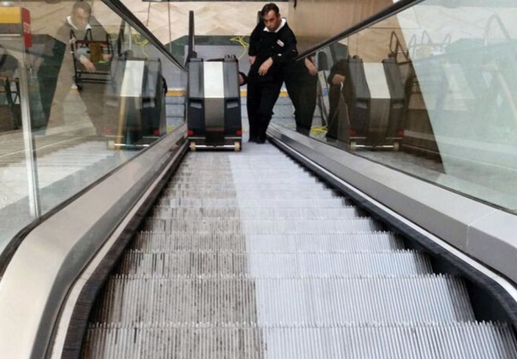 دستگاه پله برقی شوی 